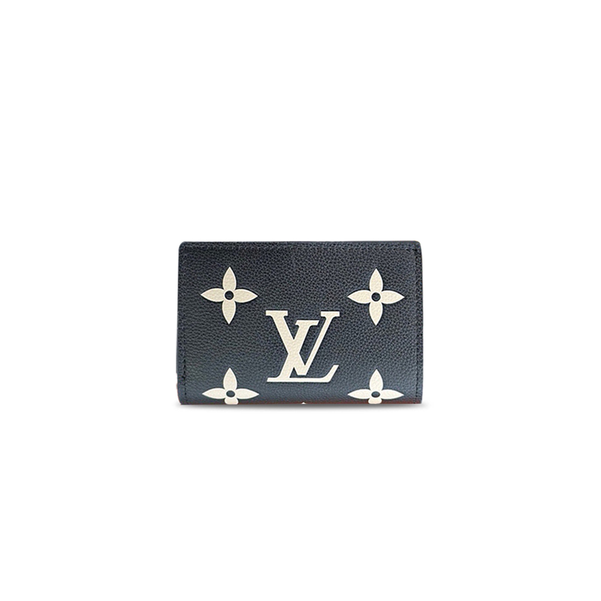 l0*is V*t0n black silkscreen clÉa wallet m82370 (11*8.5*3.5cm)